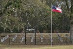 The Confederate Cemetery in Raymond, Mississippi, contains the graves of 140 Confederate soldiers killed in the U.S. Civil War's Battle of Raymond in 1863, or who later died from their wounds