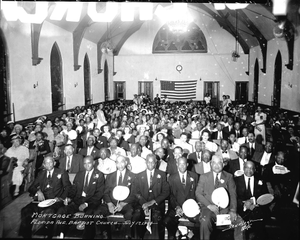 Mortgage Burning, Florida Avenue Baptist Church (Washington, D.C.) [acetate film photonegative]