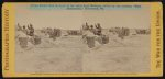 Union picket line in front of the rebel Fort Mahone, called by the soldiers "Fort Damnation," Richmond, Va.