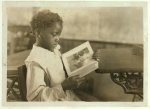 A Pupil in Pleasant Green School - Pocahontas Co. (See Photo No. 6.)  Location: Pocahontas County--Marlinton, West Virginia