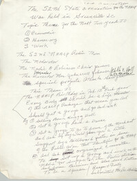 52nd NAACP State Convention Report, October 1993