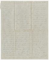 Page from a letter written by Ann Whitehead