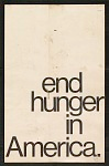 end hunger in America.