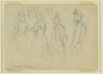 [Studies of child, woman, gentleman, African American man &amp; soldier]