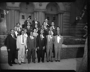 Imhotep Medical Meeting at 15th St. Presbyterian Church, May 1960 [cellulose acetate photonegative]