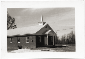 Thumbnail for Antioch Church (Blue Mountain, Miss.) after reconstruction