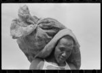 Negro stevedore with sack of oysters, Olga, Louisiana