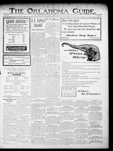 The Oklahoma Guide. (Guthrie, Okla. Terr.), Vol. 15, No. 15, Ed. 1 Thursday, September 7, 1905 The Okla. Guide