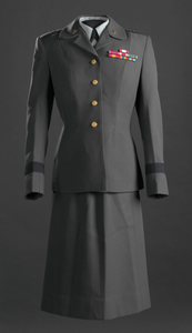 Women's US Army Service uniform worn by Brigadier General Hazel Johnson-Brown