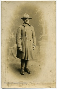 Sergent S. Marcellus Blackburn, Student and World War I Veteran, Storer College, Harpers Ferry, W. Va.