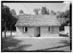 South elevation - Kingsley Plantation, Slave Quarters, 11676 Palmetto Avenue, Jacksonville, Duval County, FL