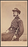 [Unidentified soldier of Union Medical Service in uniform with medical sword]