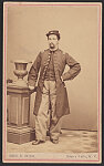 [Second Lieutenant George H. Wing of Co. A,118th New York Infantry Regiment and Co. L, 14th New York Heavy Artillery Regiment in uniform]