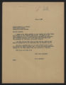 General Correspondence of the Director, Last Name H, July 1952 - June 1954