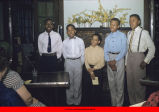 Boys singing at a recital