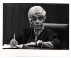 Elreta Alexander presiding in court