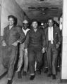 "Cecil Moore leads cohorts out of jail"