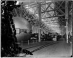 Chicago Bridge & Iron Co. tank on exhibit in the Palace of Transportation