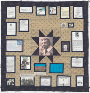 Memorial Quilt for Tuskegee Airman 2d Lt. James McCullin