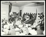 Group of people at an unidentified COGIC service