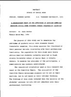 A descriptive study of the attitudes of African American graduate social work students toward transracial adoption, 1994