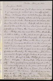 Letter to] Dear friend Webb [manuscript