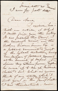 Letter from Maria Weston Chapman to Anne Warren Weston, [Not before June 10, 1855]