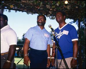 Bob and Sylvester Duckens of the Duckens Family Singers