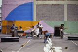 Ruth Hawkins Band Performs at the Dedication Ceremony of the Demolition of the YWCA