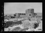 Jebeil. (Biblos). The Crusader castle showing flanking towers and cloisters