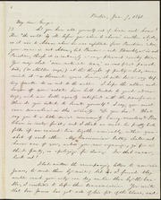 Letter to] My dear George [manuscript