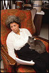 Toni Morrison [author, at her upstate New York home]