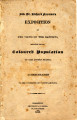 Rev. Dr. Richard Furman's exposition of the views of the Baptists, relative to the coloured population of the United States : in a communication to the governor of South-Carolina