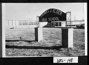 Photograph of Thomas J. Elder High School, Sandersville, Washington County, Georgia, 1961