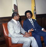 John Floyd and Tom Bradley, Los Angeles, 1974