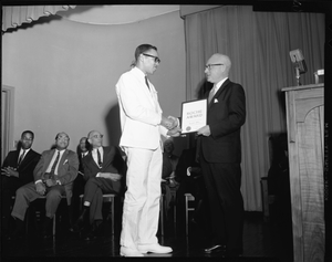 H.U. [Howard University] Med[ical] School Honors and Awards day, Nov[ember] 11, 1963 [cellulose acetate photonegative]