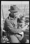 Negro sharecropper and child who will be resettled, Transylvania Project, Louisiana