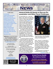 Naval Medical Research and Development News Vol V Issue 3