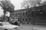 Damage done to the Silver Sands Restaurant and the Liberty Contracting Company in Birmingham, Alabama, after the bombing of 16th Street Baptist Church.