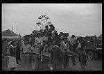 [Untitled photo, possibly related to: Negro schoolchildren came to the Greene County fair in trucks.  Greensboro, Georgia]