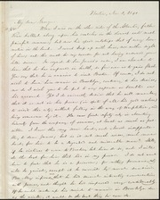 Letter to] My dear George [manuscript