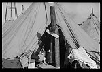 Negro refugees from the flood of 1937 in camp at Forrest City, Arkansas