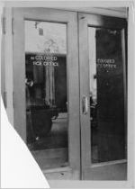 Segregated box office doors, Memphis, Tennessee