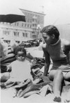 Santa Monica beachgoers