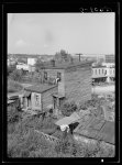 House in Negro quarter. Rosslyn, Virginia