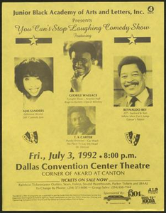 Flyer: You Can't Stop Laughing Comedy Show