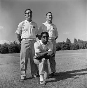 Three NTSU football staff members