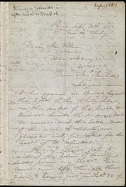 Letter to] Dear Mr. Estlin and Dear Mary and Dear Mrs. Michell [manuscript