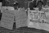 Allen University students boycott class