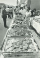 Food tables for Juneteenth Day